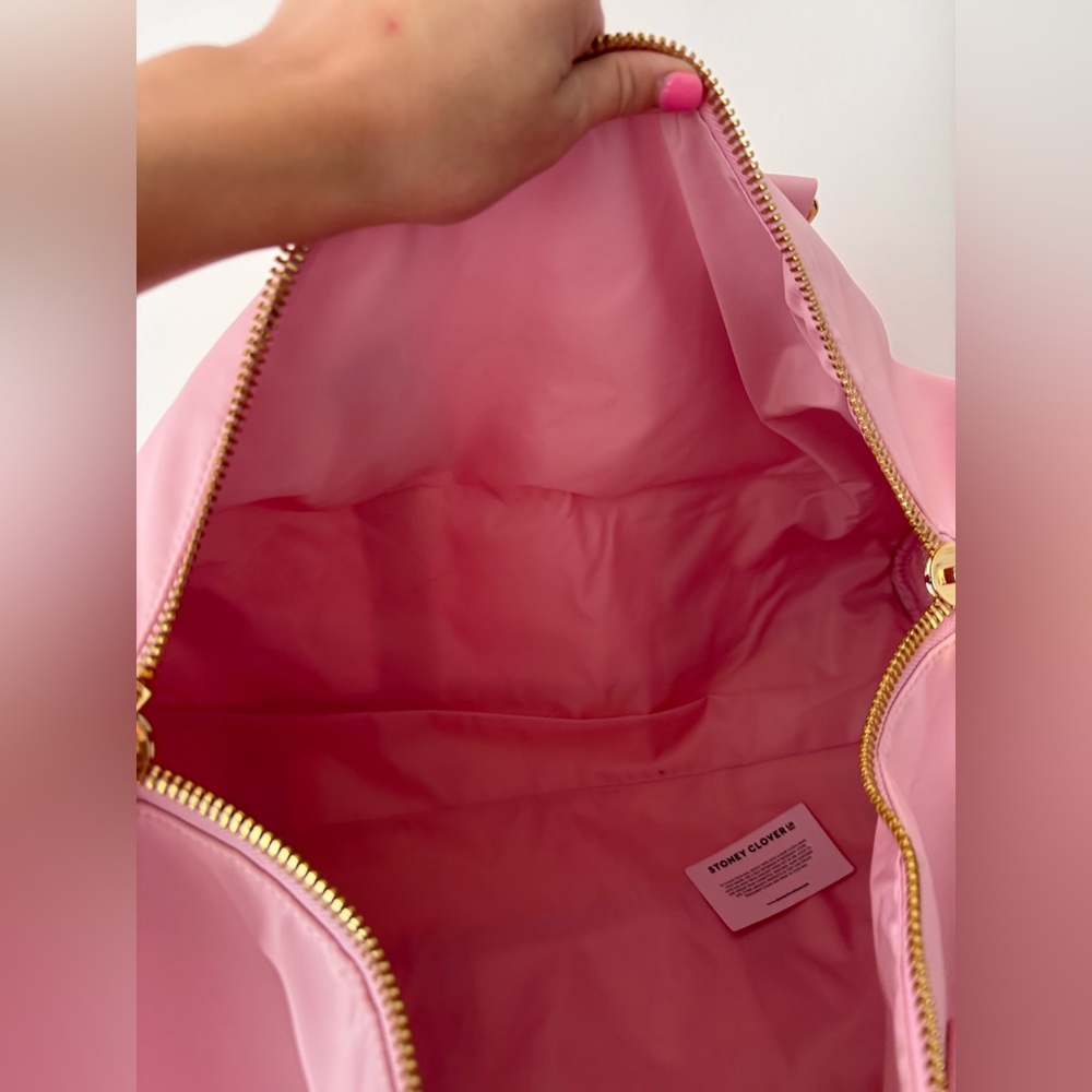 Stoney Clover Lane Flamingo Duffle Bag - Picture 6 of 8